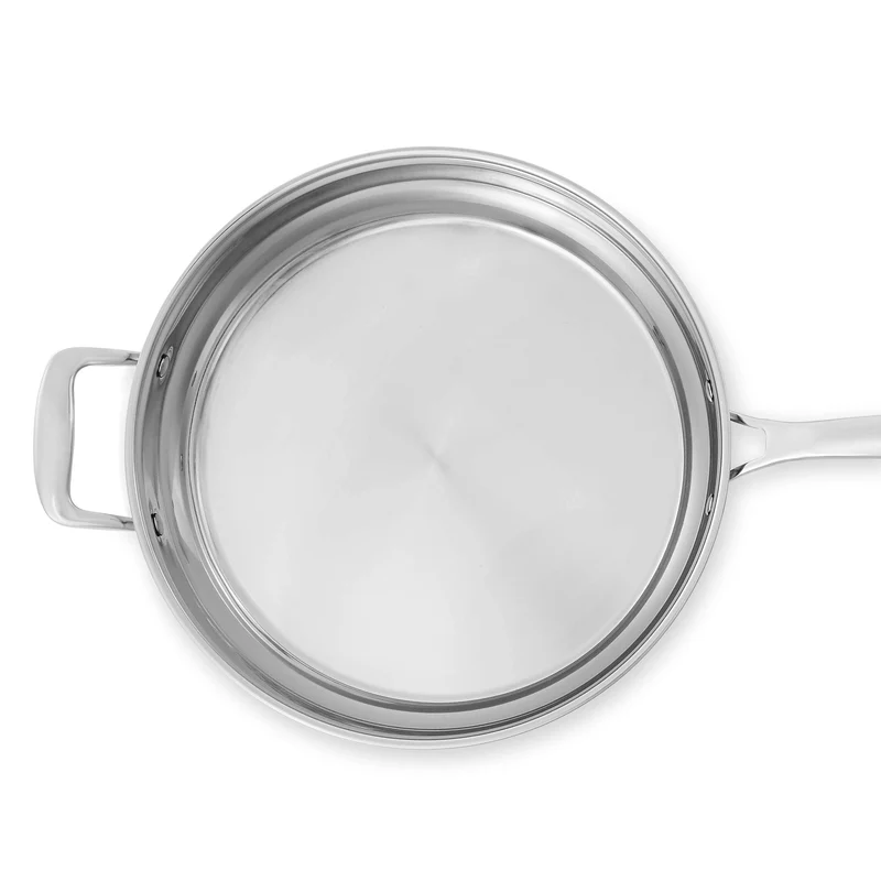 Edelstahl Pfannenset - Topfset Induktionskochgeschirr mit Deckel / Restposten - Abverkauf