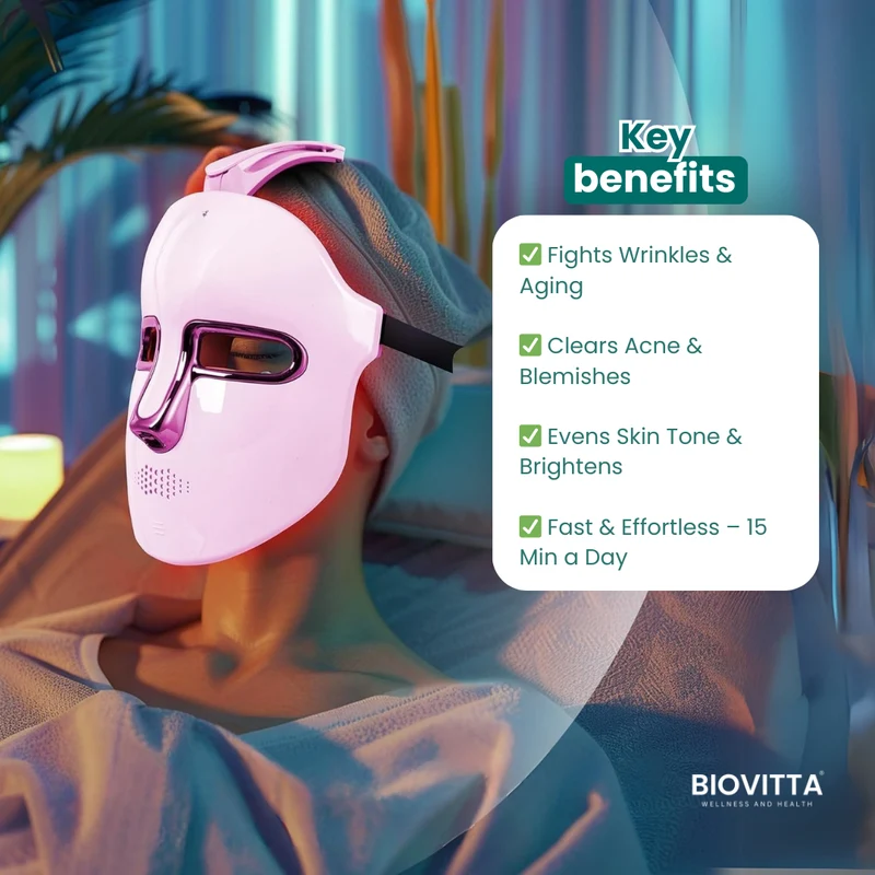 LumiGlow™ LED-Gesichtsmaske