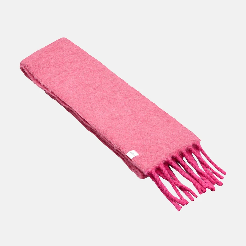 Pink Bruce Thin Scarf