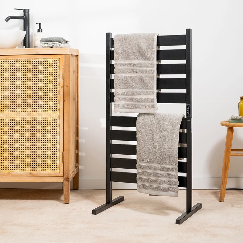 Elektrischer Handtuchwärmer als Standgerät oder zur Wandmontage Towarall InnovaGoods 10 Stangen