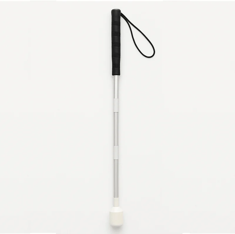 Blindenstock faltbar 120 cm CASPER PLUS Aluminium
