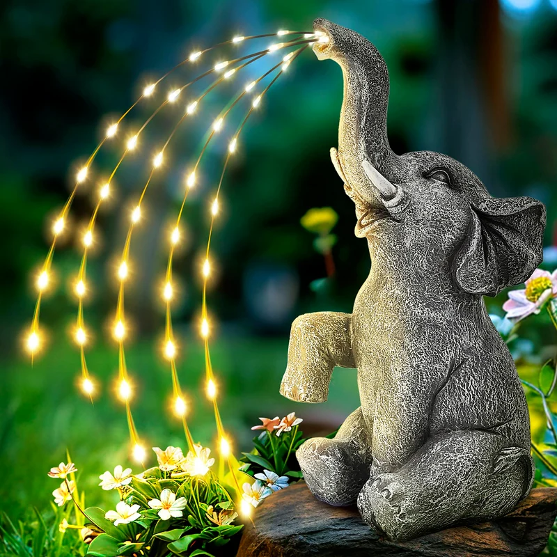 Solar Statuen Gartendeko, Bär Mutter und Bär Kind umarmen Sich, Geburtstagsgeschenk für Frauen, Geschenke für Mama, Wetterfest Gartendeko für Terrasse, draußen, Hof