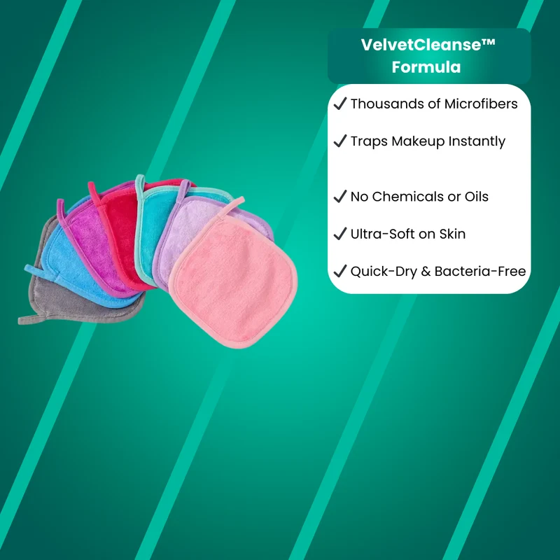 VelvaWipe™ Makeup-Entferner Tücher 7Stk