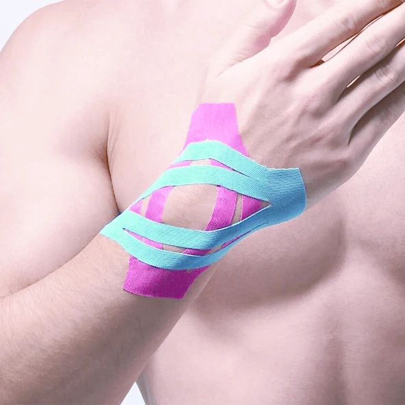 Kinesiologisches Tape Sport Therapie Muskel Unterstützung