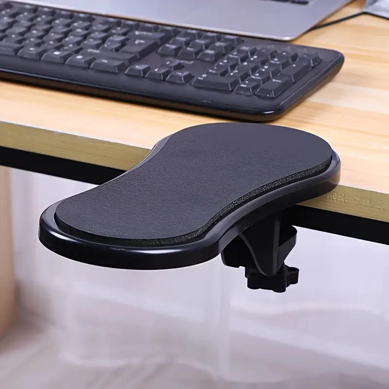 Verstellbare Computer-Armstütze,Arm Handgelenkauflage 180°,Verstellbare Armauflage Schreibtisch,Ergonomisch Computer Armlehne für Büro Studium Arbeit Spiel Schreibtisch