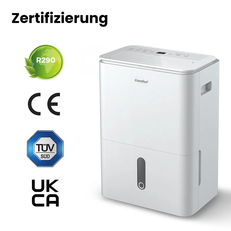Luftentfeuchter Smart modus ,Timer 24H,Wassertank ,APP-fähig, Weiß