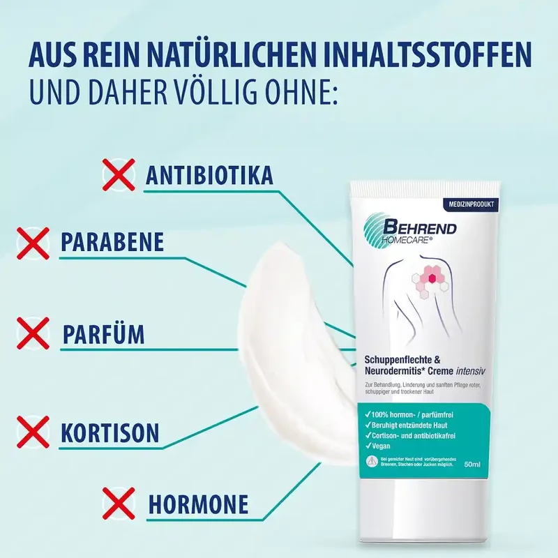 Schuppenflechte & Neurodermitis Creme intensiv, 50ml