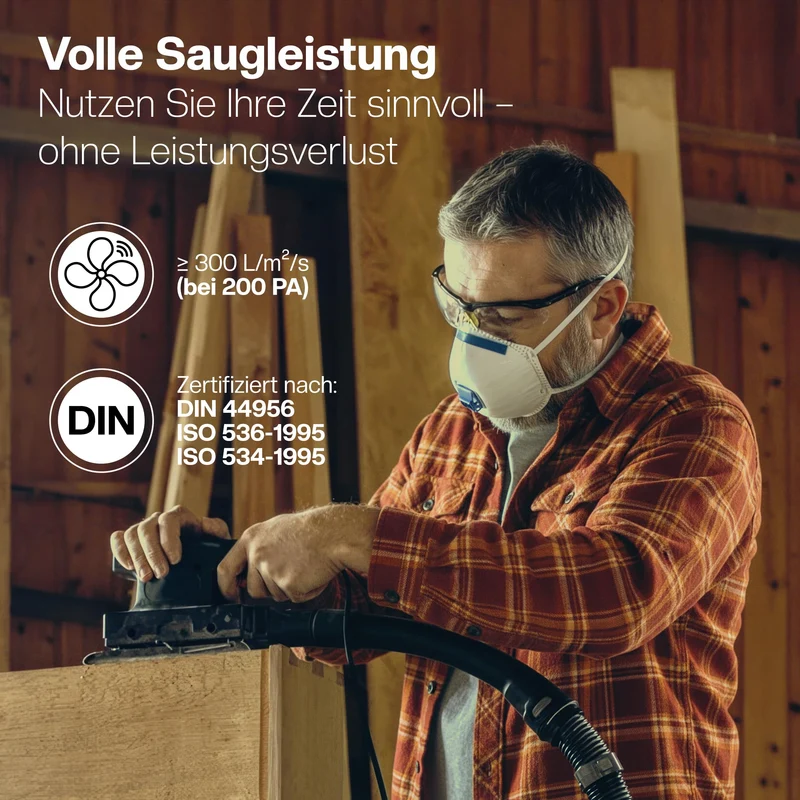 3 x Flachfalten-Filter für Kärcher Staubsauger WD4, WD5, WD6 / MV4, MV5, MV6 – 3 x Flachfalten-Filter gegen Feinstaub & Gerüche