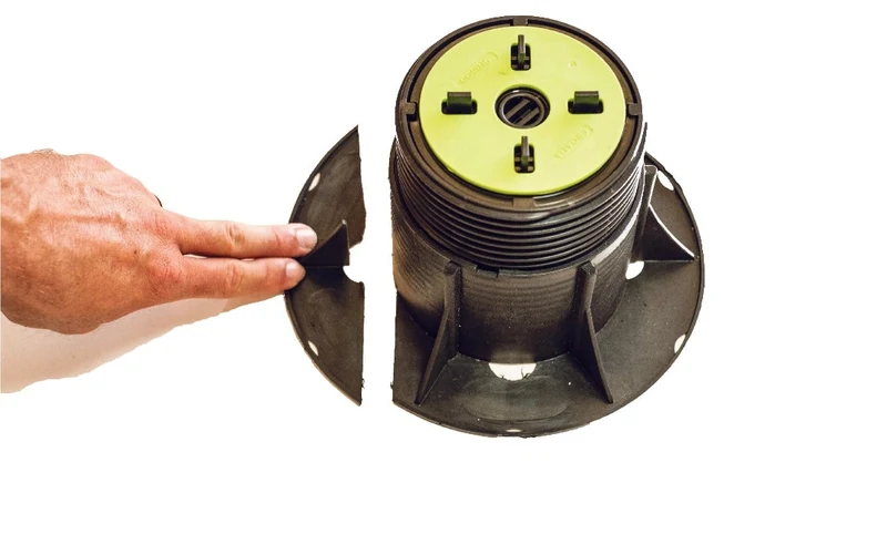 FIGREX Stelzlager - Terrassenfuss - Plattenlager 90 - 160 mm - Ab Fr. 3.20.- / Stk. - Direkt ab Lager Schweiz!