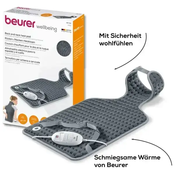 Heizkissen Rücken Nacken 3 Stufen ergonomisch