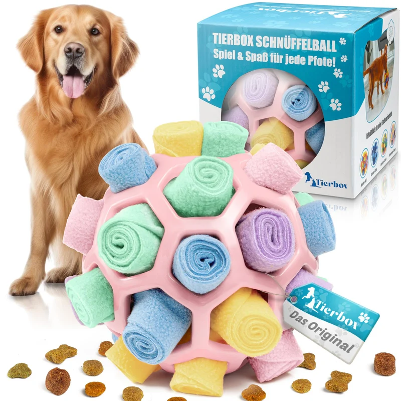 Schnüffelball für Hunde Intelligenz Spielzeug für alle Hunde / Schnüffelspiele Hund