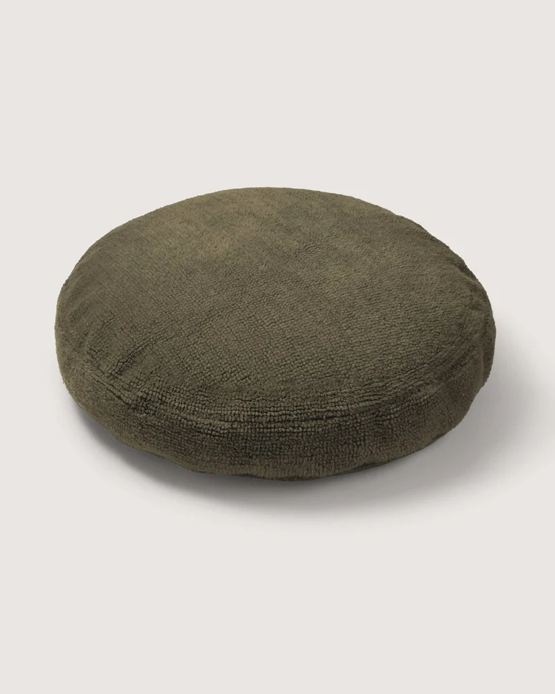 Really bigDOT Kussenhoes Furry Dark Olive