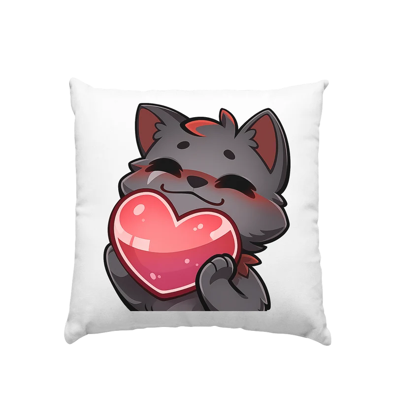 Blutwuff Heart - Kissen 40x40cm