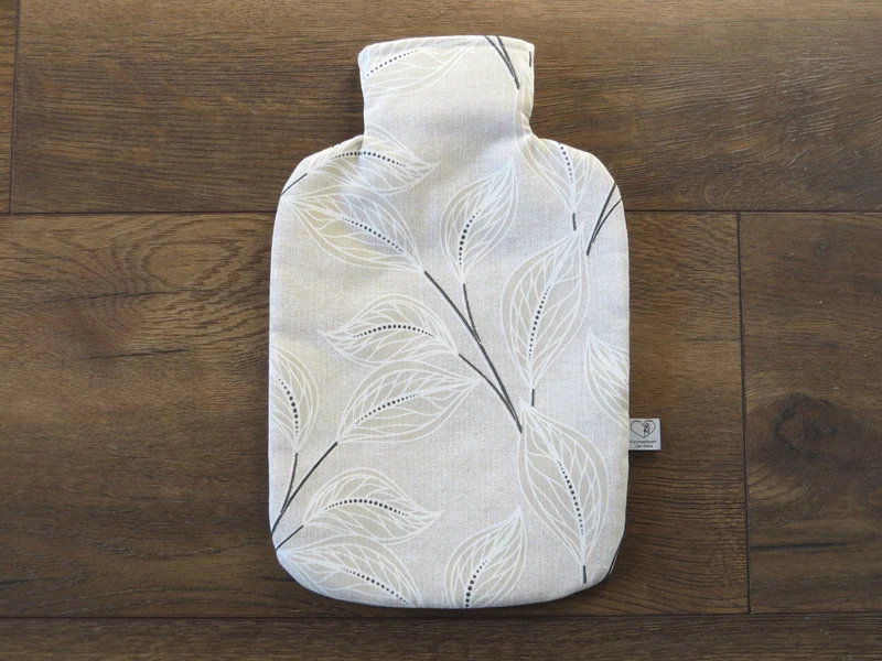 Wärmflasche 2 Liter Zweige natur