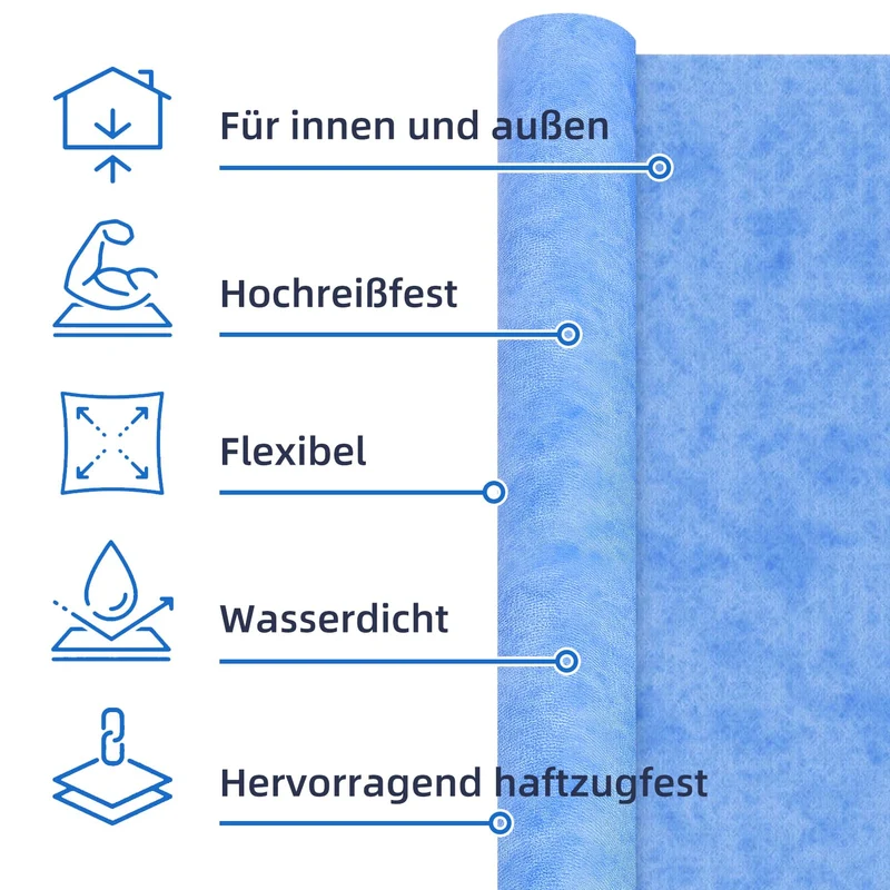 Abdichtungsrollen - Dichtbahnen - Abdichtung Duschen/Terrassen - NEU & Originalverpackt! - Direkt ab Lager Schweiz!