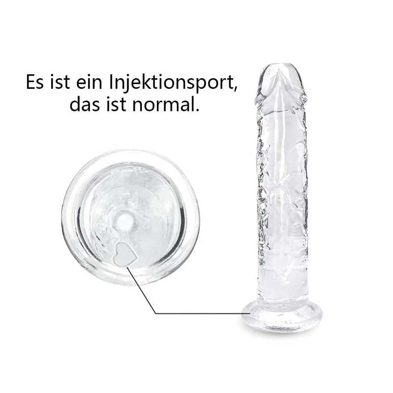Dildo für Frauen, weiche realistische Anfänger Sexspielzeug, Jelly Dildo für Frauen, Paare, Erwachsene, Sexspielzeug & Spiele