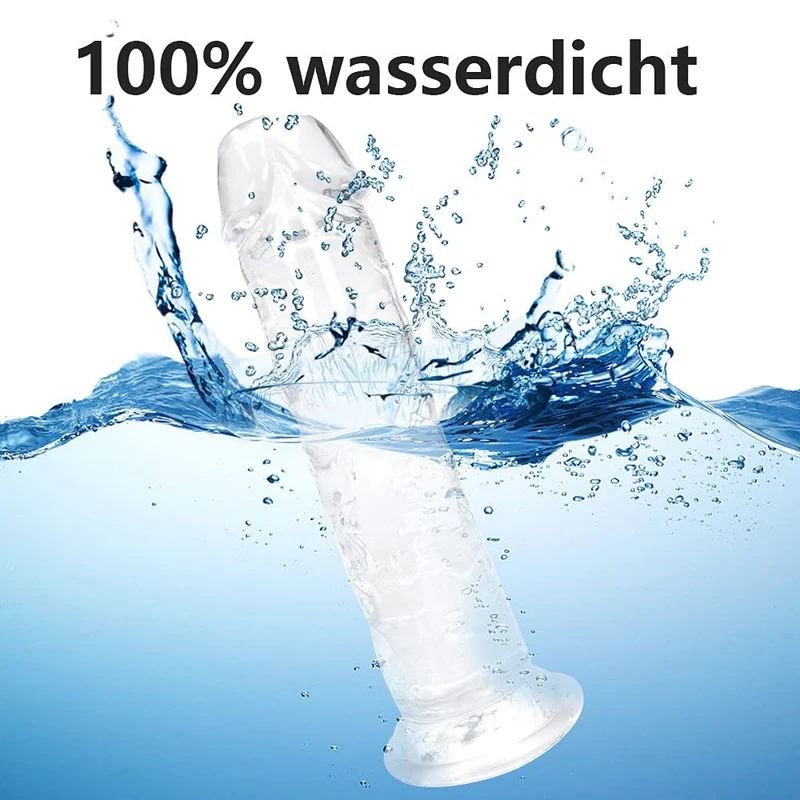 Dildo für Frauen, weiche realistische Anfänger Sexspielzeug, Jelly Dildo für Frauen, Paare, Erwachsene, Sexspielzeug & Spiele