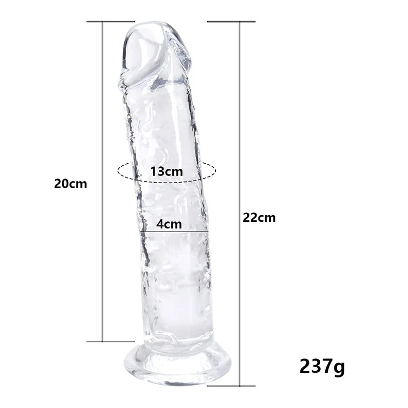 Dildo für Frauen, weiche realistische Anfänger Sexspielzeug, Jelly Dildo für Frauen, Paare, Erwachsene, Sexspielzeug & Spiele