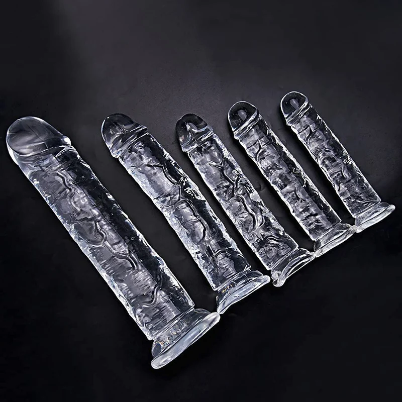 Dildo für Frauen, weiche realistische Anfänger Sexspielzeug, Jelly Dildo für Frauen, Paare, Erwachsene, Sexspielzeug & Spiele