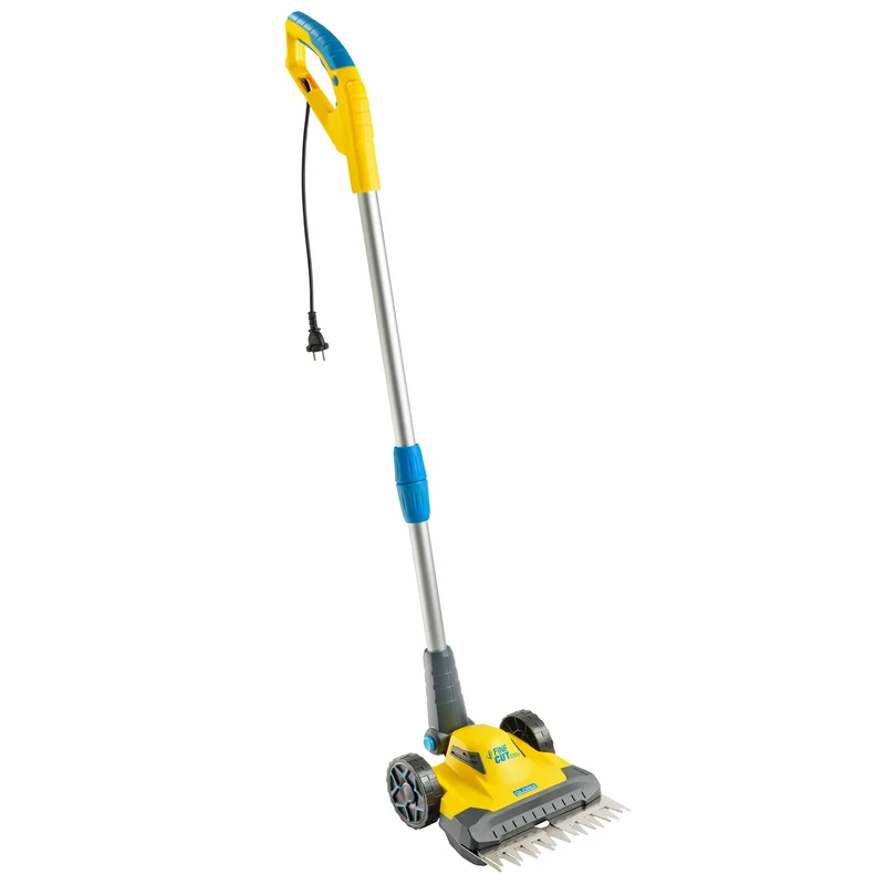 Rasentrimmer & Kantenschneider FineCut Varianten 18V Set | 25 cm Schnittbreite für Rasenkanten & kleine Gärten | inkl. Bosch Akku & Ladegerät | Ideal als Ergänzung zum Mähroboter, Gelb und Blau, Auswahl Varianten