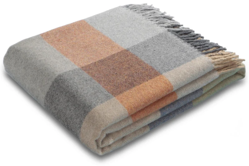 Biederlack Plaid Quito 130x170 autumn