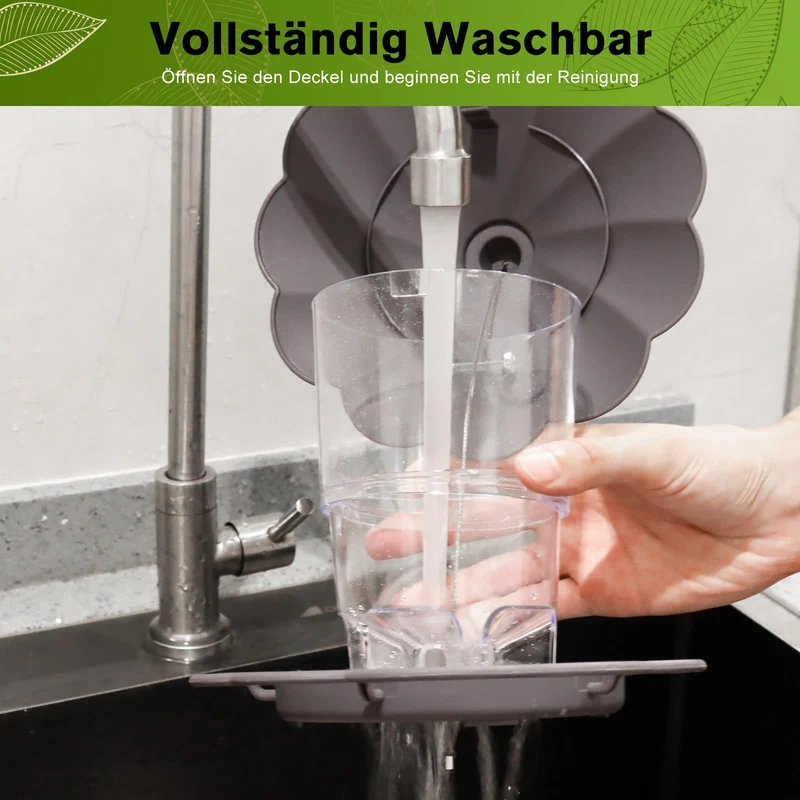 Hängendes Vogelhäuschen, 820 ml Faltbarer Hängevogelhäuschen, Vogelhäuschen zum aufhängen, Wetterfest, Plastikfütterungshaus für Vögel, Geeignet für Balkon, Garten