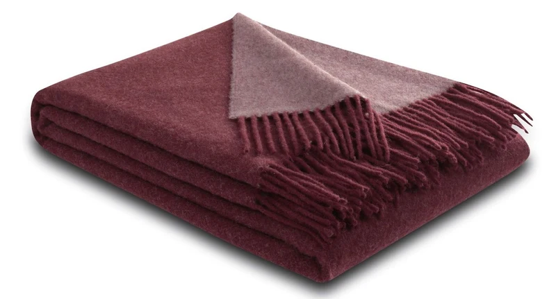 Biederlack Kaschmirplaid 150x200 bordea.-parfait