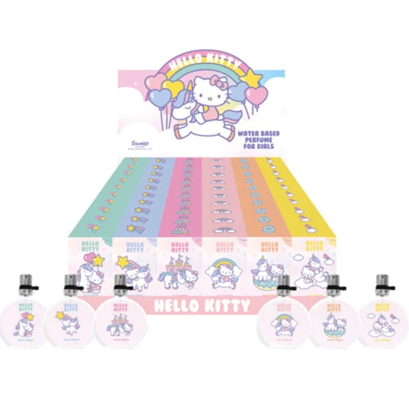 60 x Parfüm Hello Kitty 15ml / 60er Display Unicorn / NEU & OVP!