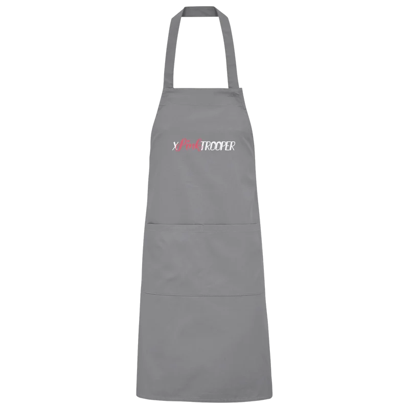 xPinkTrooper Logo - Organic Grillschürze