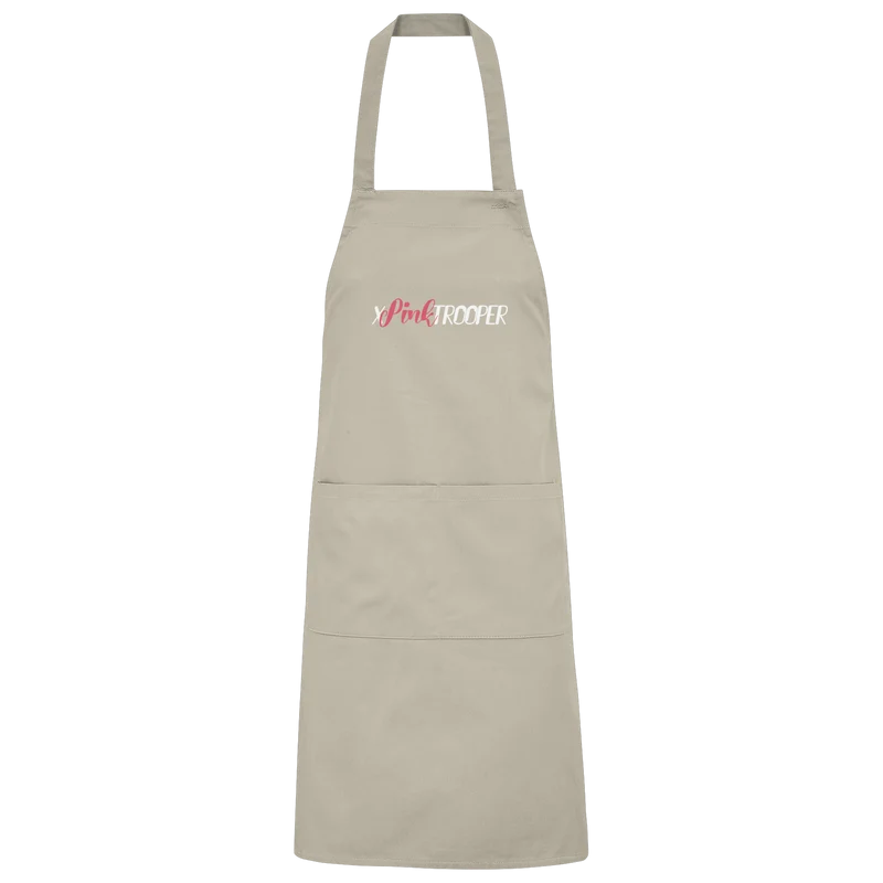 xPinkTrooper Logo - Organic Grillschürze