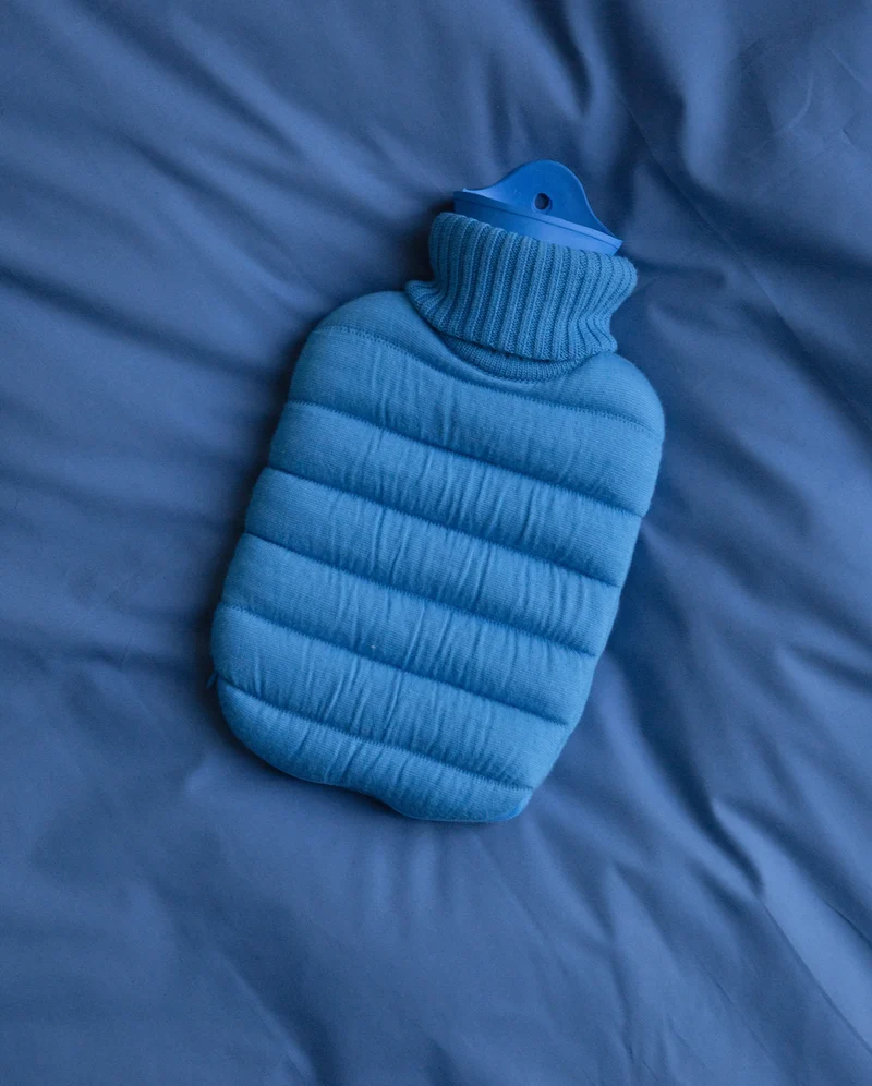 Mini Puffy Warmwaterkruik Capri Blue