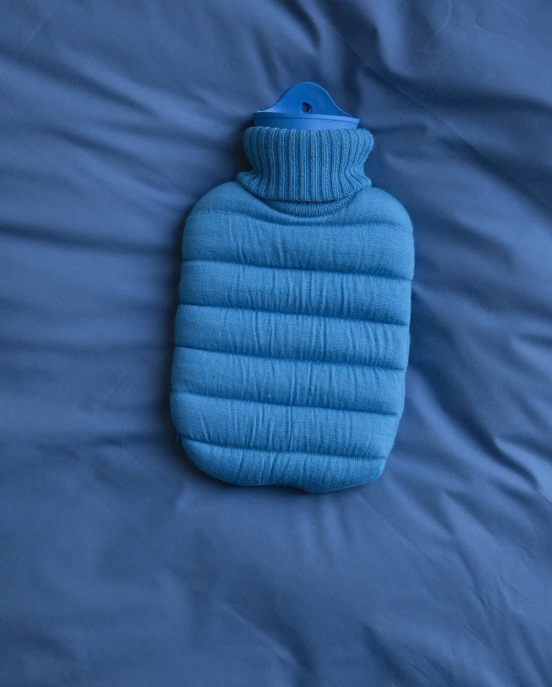 Mini Puffy Warmwaterkruik Capri Blue