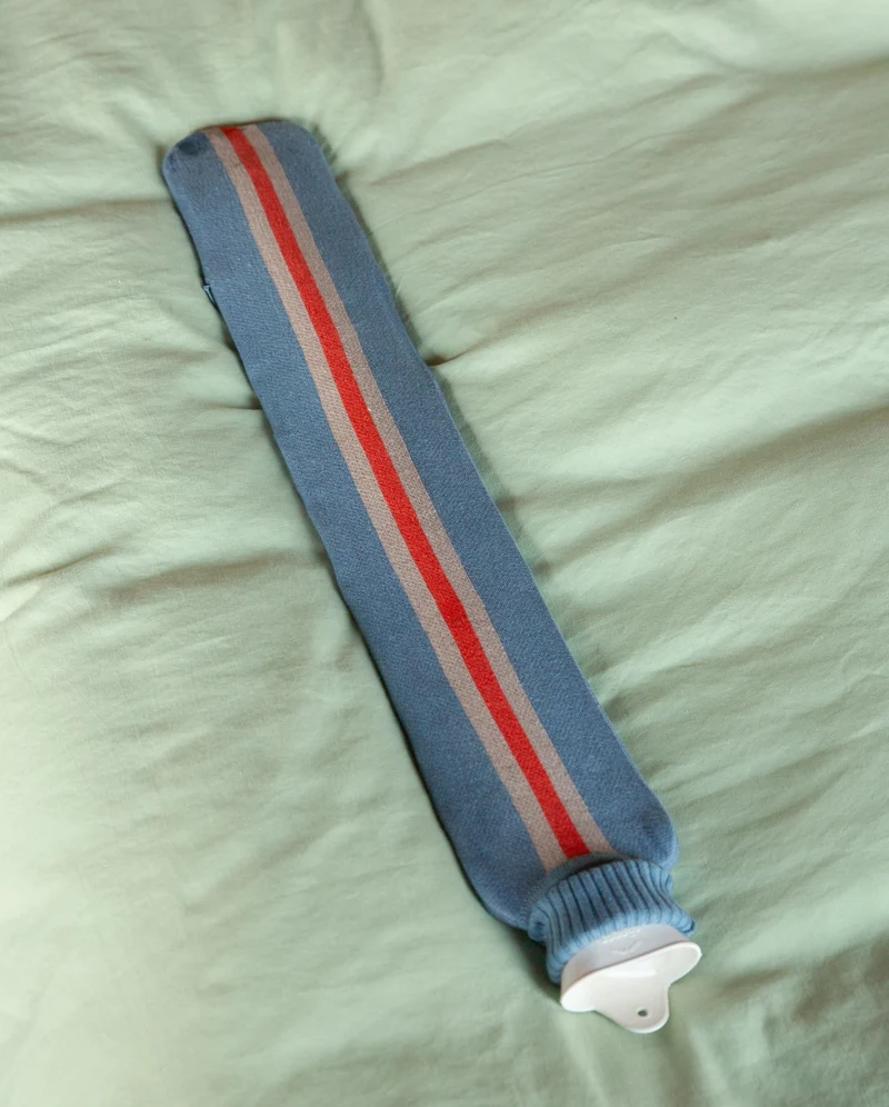XL Warmwaterkruik College Blue