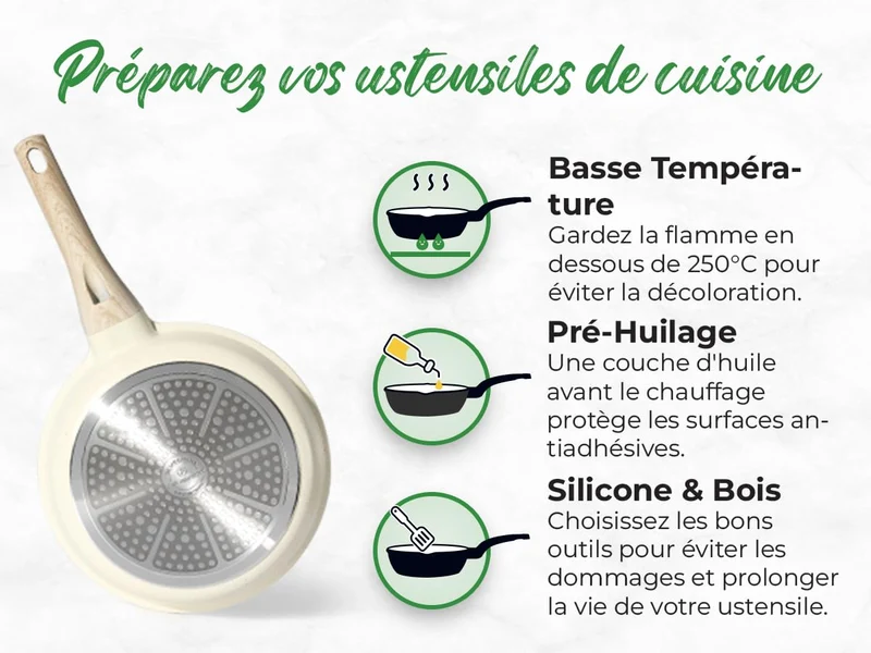 Induktionsgefässe - Pfannenset mit Deckel - Induktionsgefässe Set - Töpfe & Pfannen Set ohne PTFE und PFOA - Kochgeschirr-Topf-Induktion