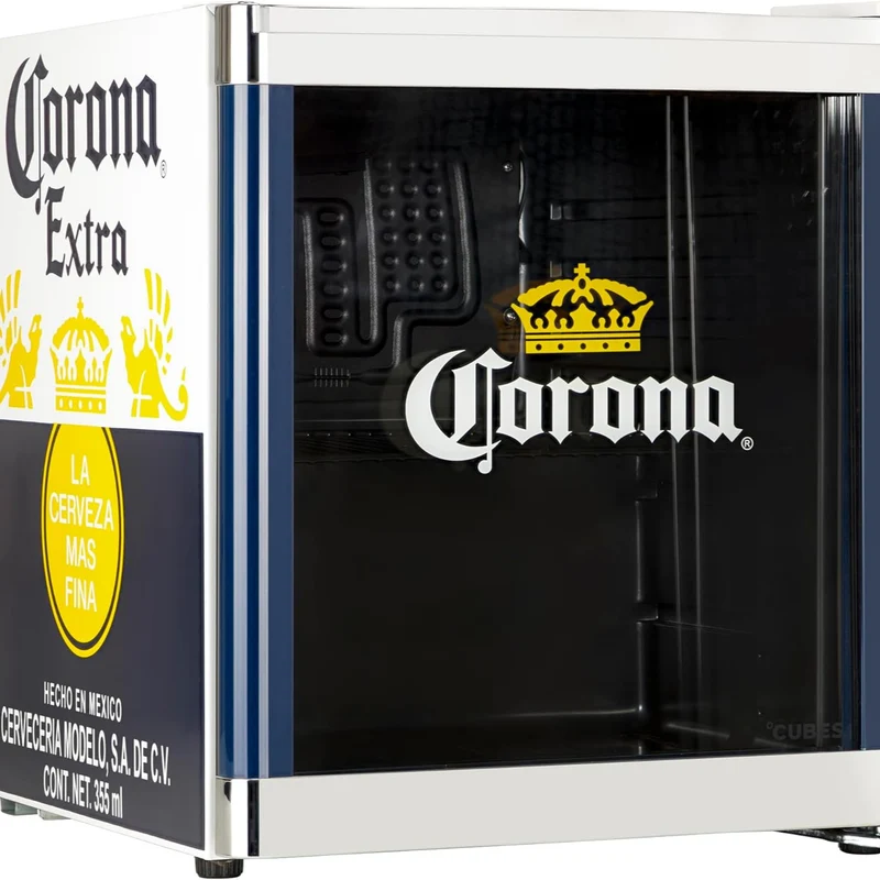 Corona Kühlschrank 48L Kapazität / Glastür / 4 Regale - NEU & OVP!