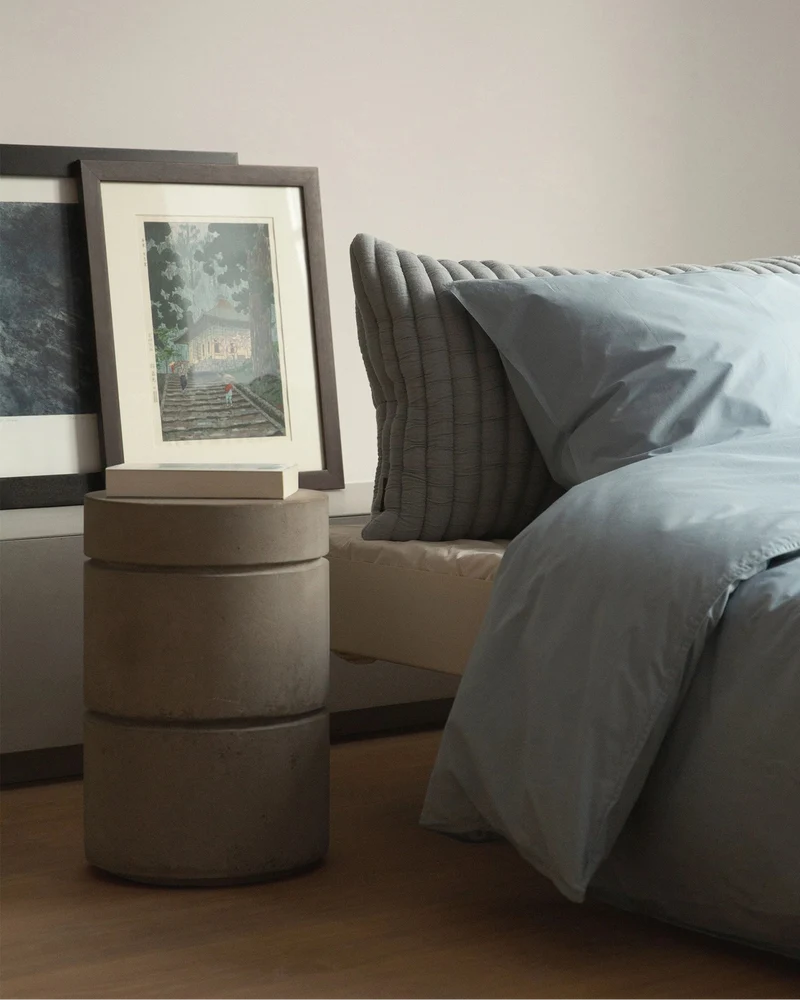 bedMATE Kussenhoes Puffy Dusty Blue