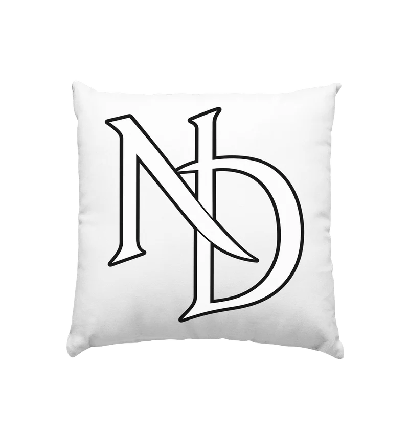 niko_deadmanx Logo - Kissen 40x40cm