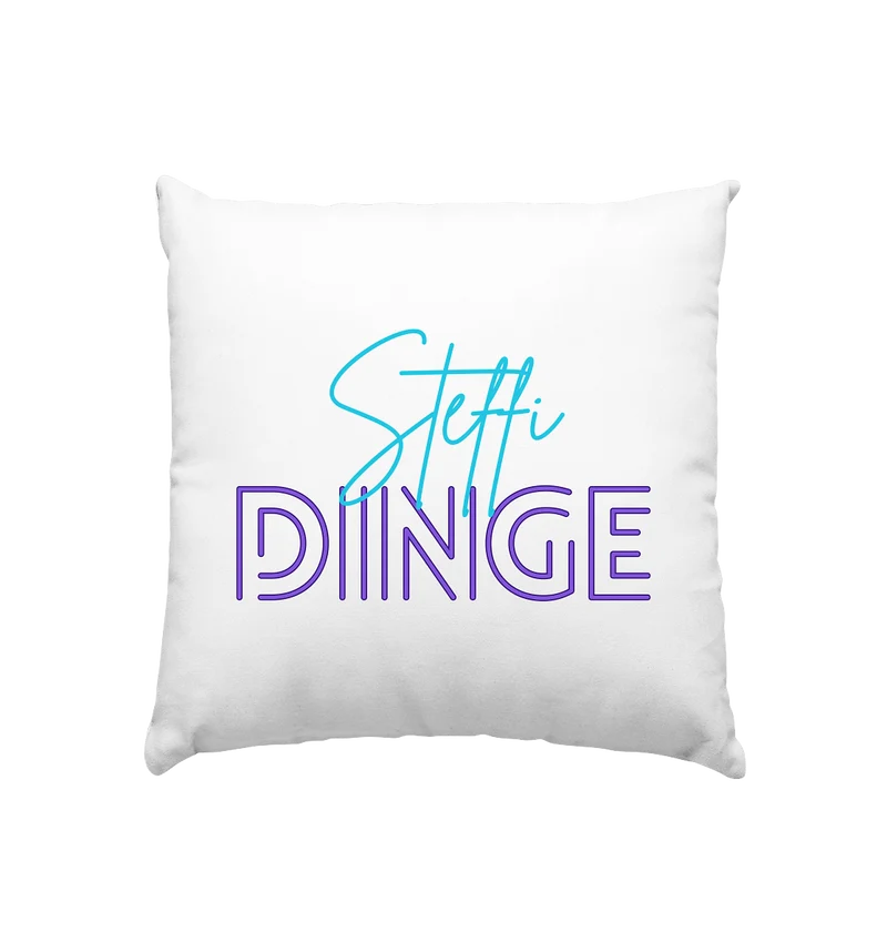 Steffinesse Dinge - Kissen 40x40cm