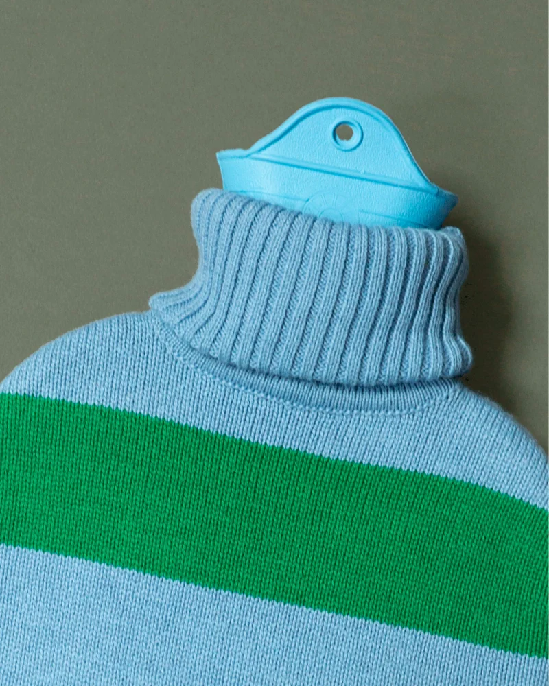 Warmwaterkruik Sky Blue Green