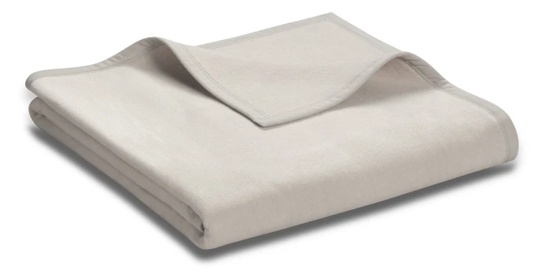 Biederlack Wohndecke Unicolour 220x240 silber