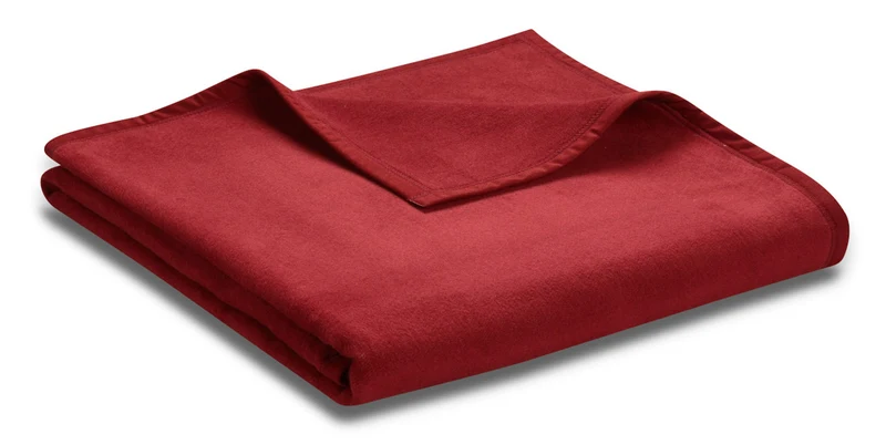 Biederlack Wohndecke Unicolour 150x200 purpur