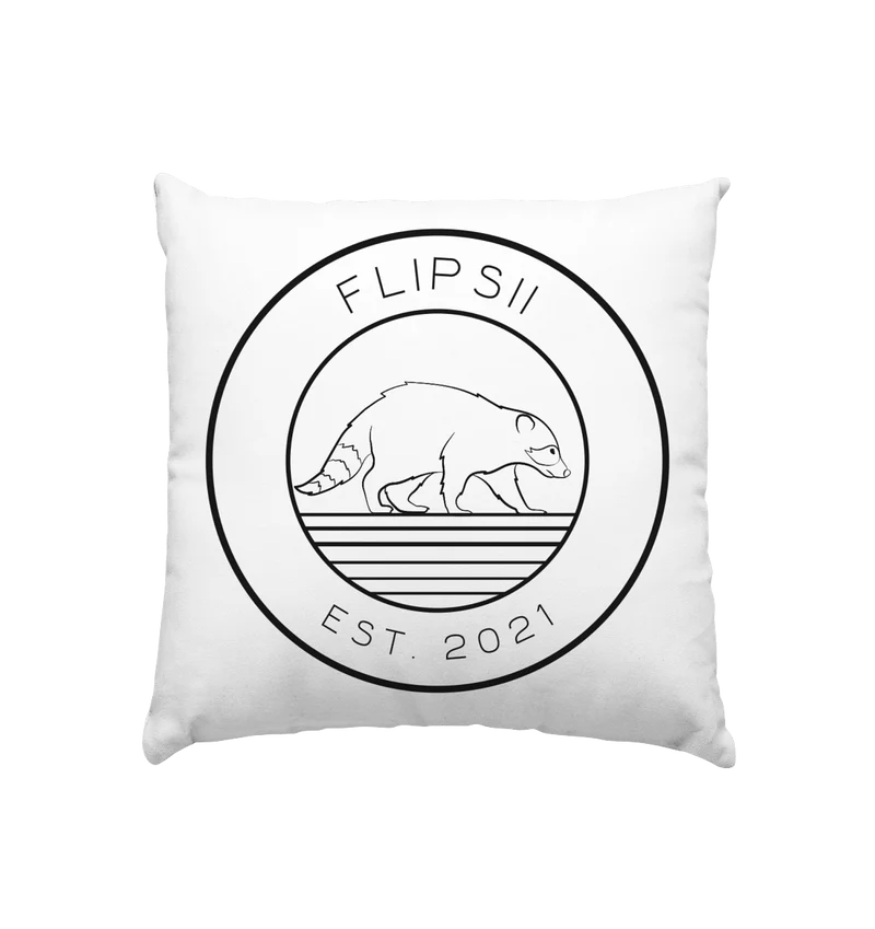 Flipsii_ Logo - Kissen 40x40cm