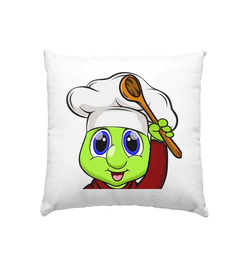 Raupi Cook - Kissen 40x40cm