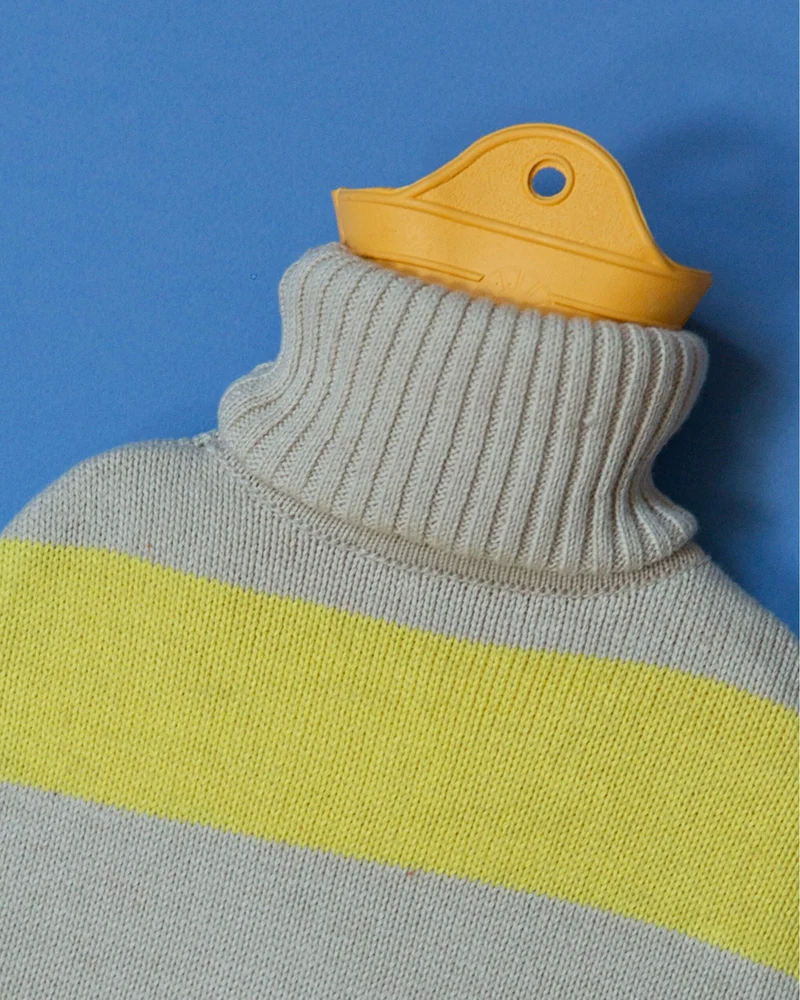 Warmwaterkruik Yellow Beige