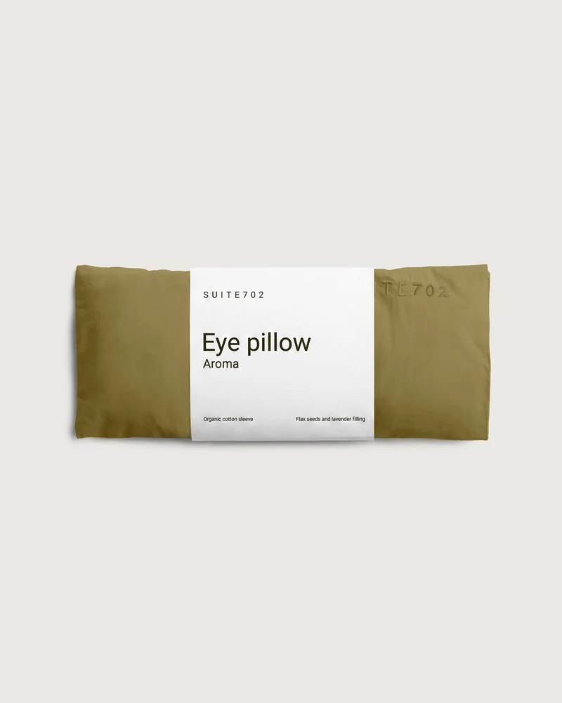 Aroma Eye Pillow Olive Green
