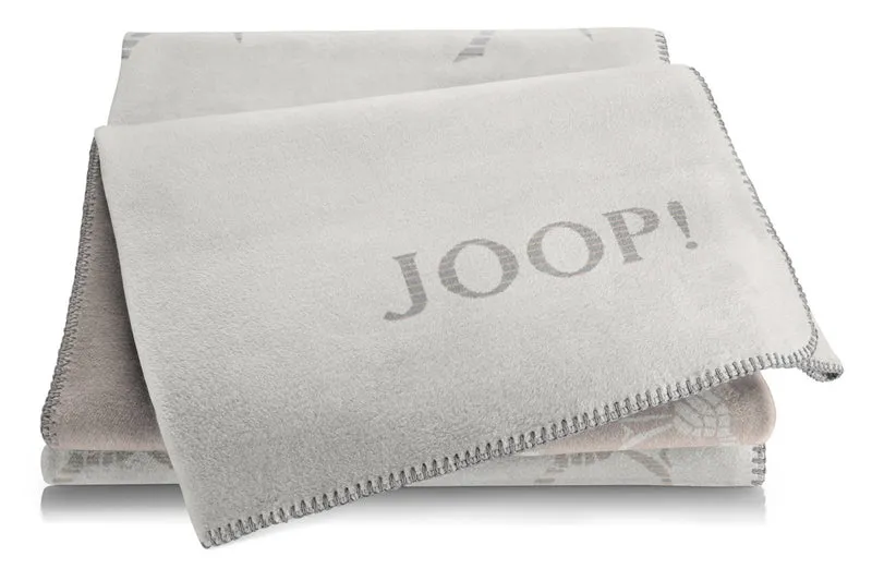 Joop Wohndecke Faded Cornflower stein