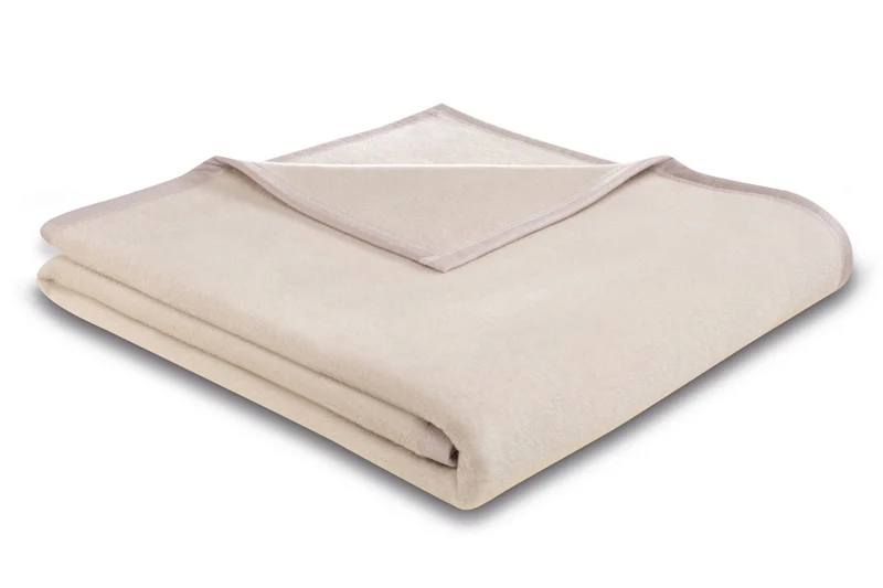 Biederlack Wohndecke Cotton Sense 150x200 silber