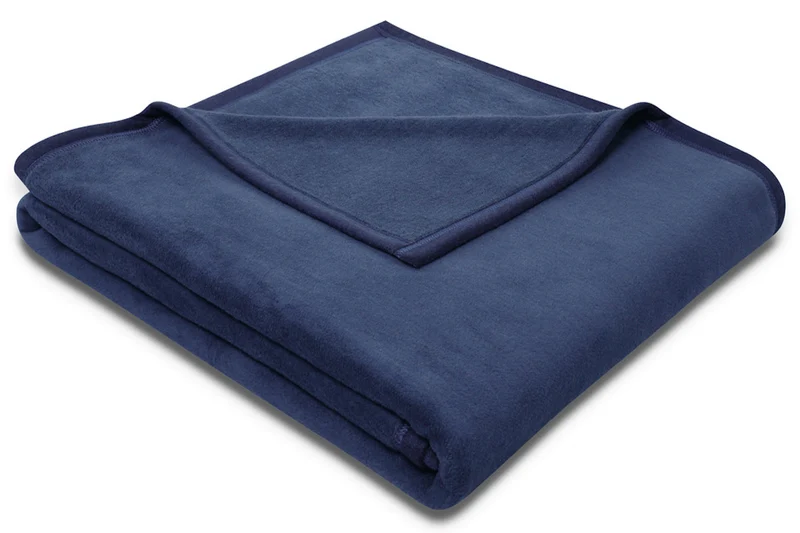 Biederlack Wohndecke Cotton Sense 150x200 mitternacht