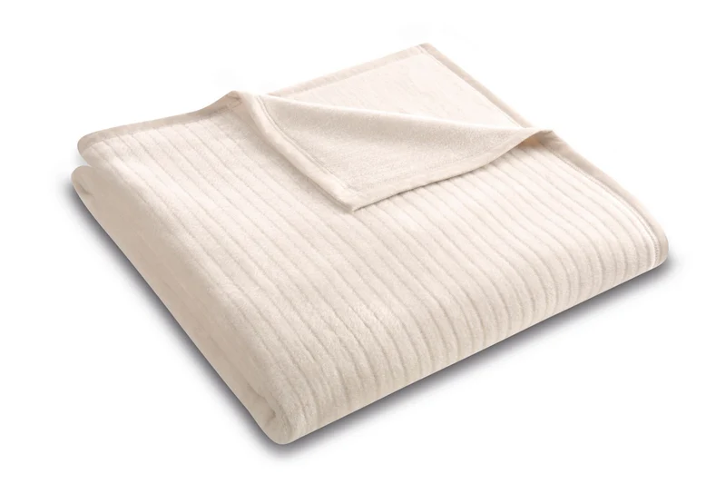 Biederlack Wohndecke Feel 150x200 Pearl