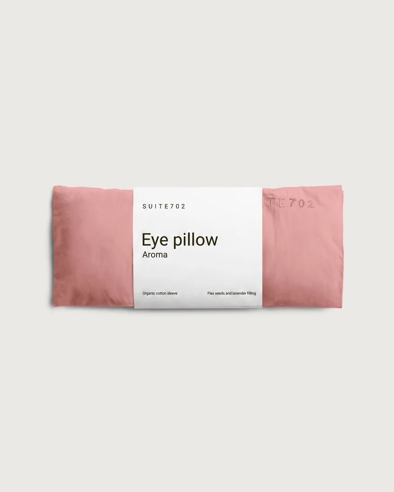 Aroma Eye Pillow Dusty Rose